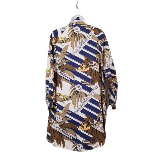 Vintage Peggy Lou California Blouse Women’s 42 (2X) Made USA Jungle Button Up - Picture 5 of 13